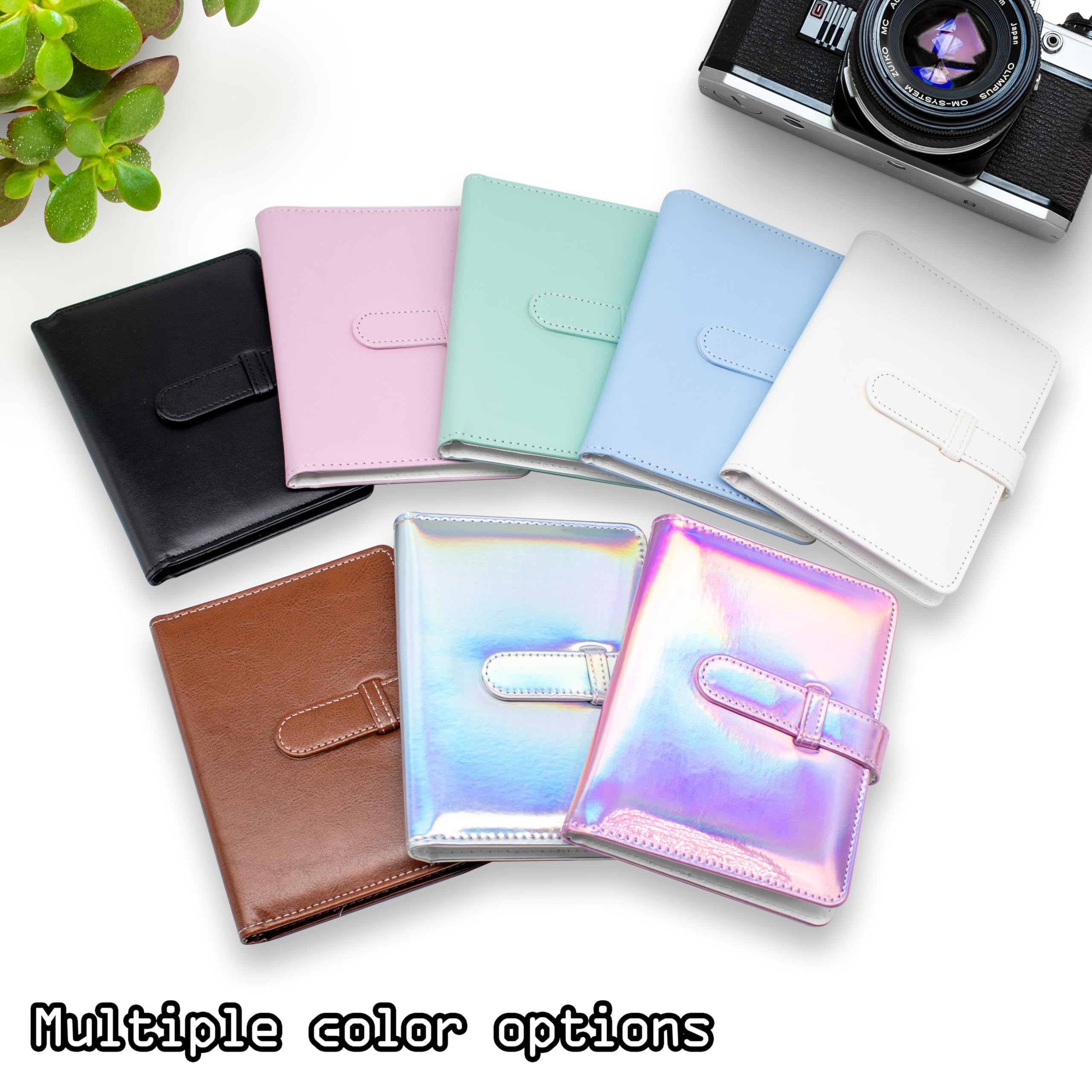 Amazon.com: 64 Pockets Photo Album Book for 2x3 Inch Film